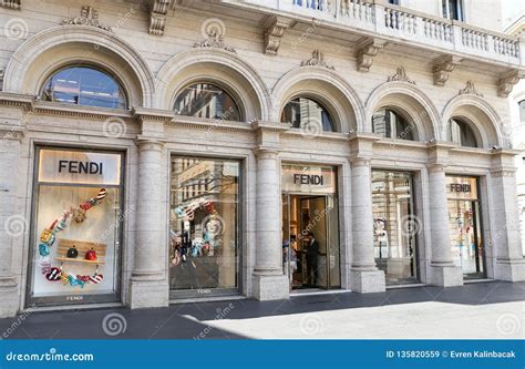 Fendi store rome